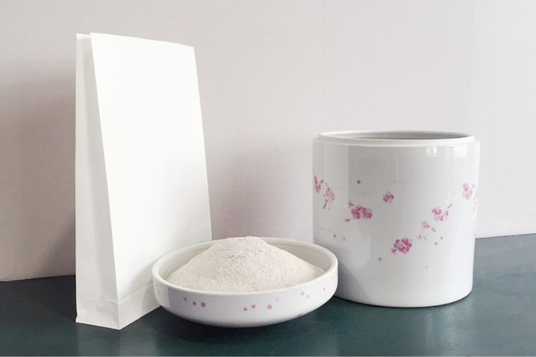 粉骨された遺骨